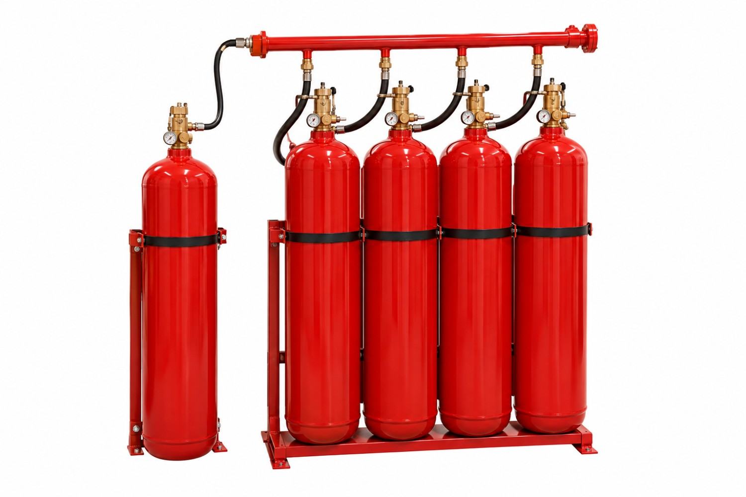 Fire Suppression cylinders