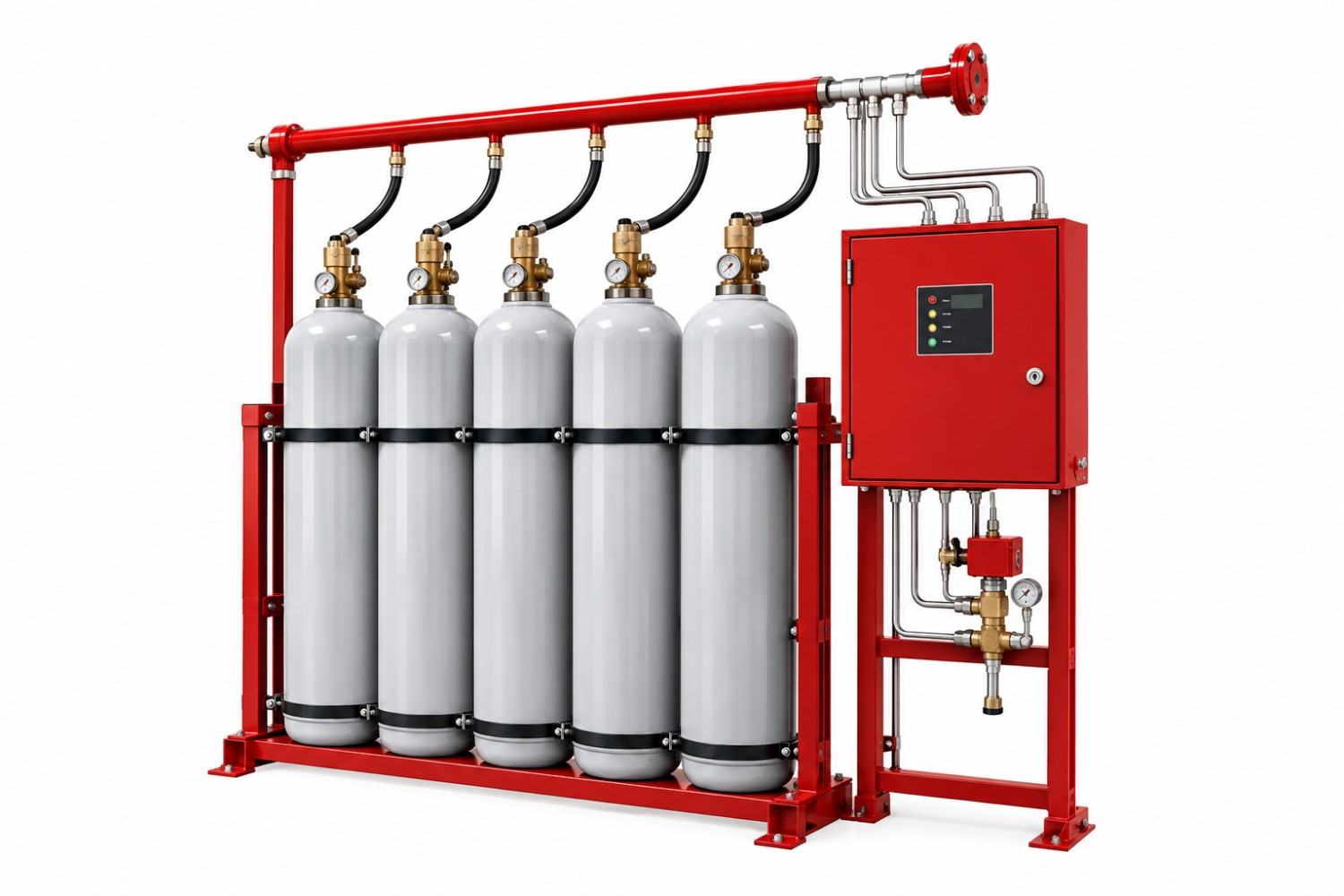 clean agent suppression system