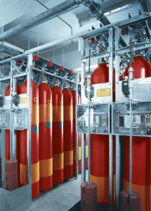 Co2 fire suppression sysstem